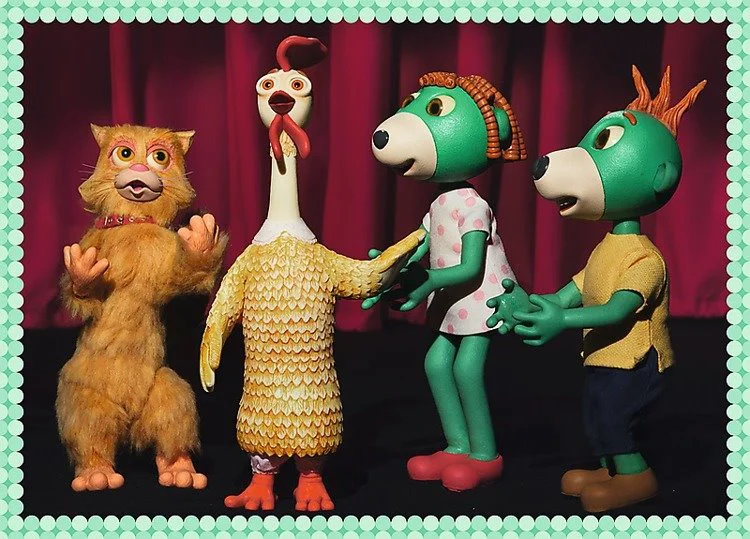 Puzzle Trefl Treflik Family "New friends", 4 in 1 (35+48+54+70 piese) foto
