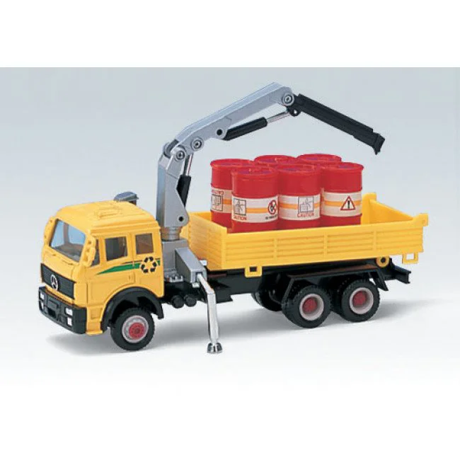 Грузовик WELLY металический Mercedez Benz (1:60), 6 видов