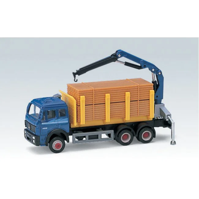 Грузовик WELLY металический Mercedez Benz (1:60), 6 видов
