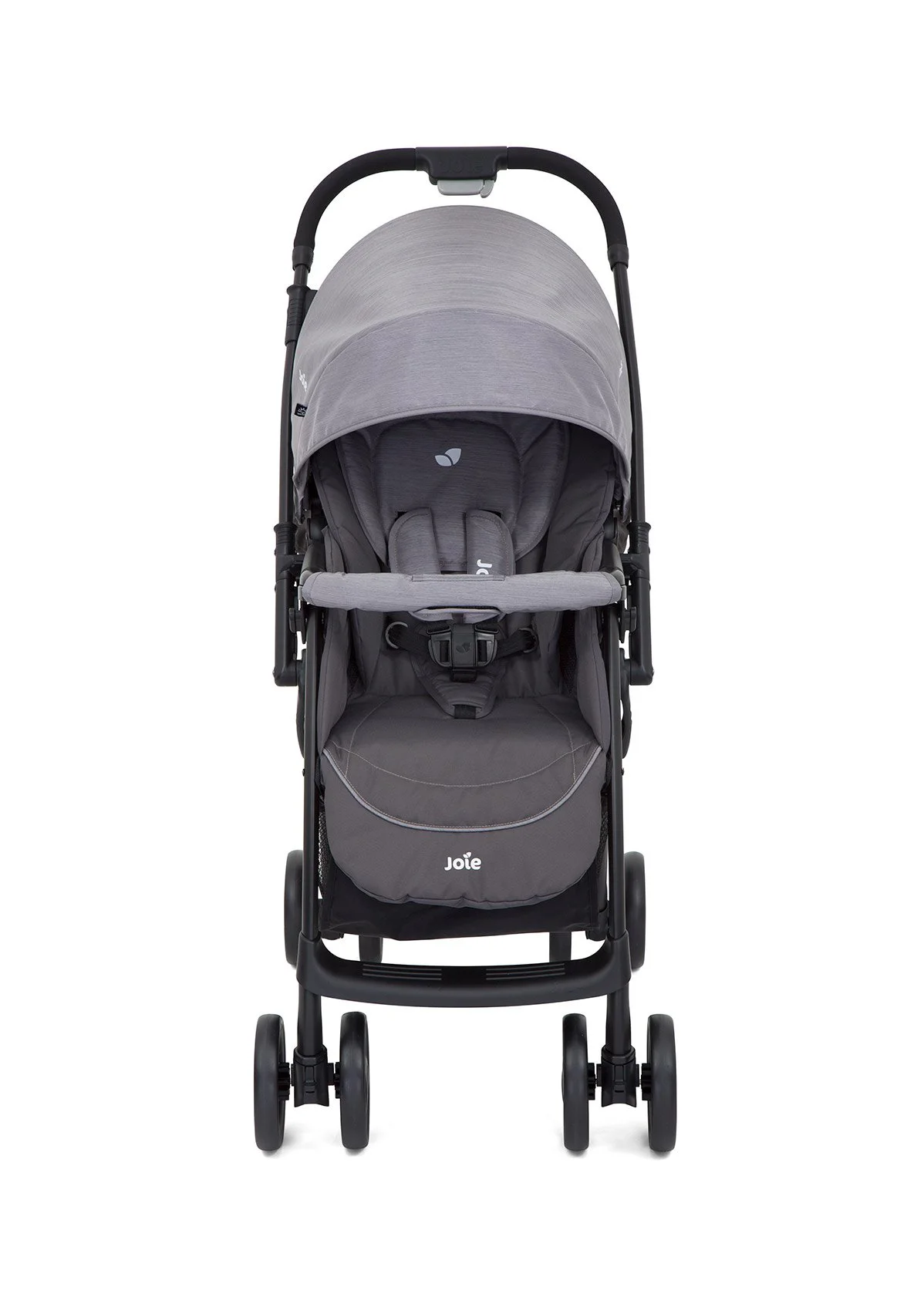 Carucior cu maner reversibil Joie Mirus Dark Pewter foto