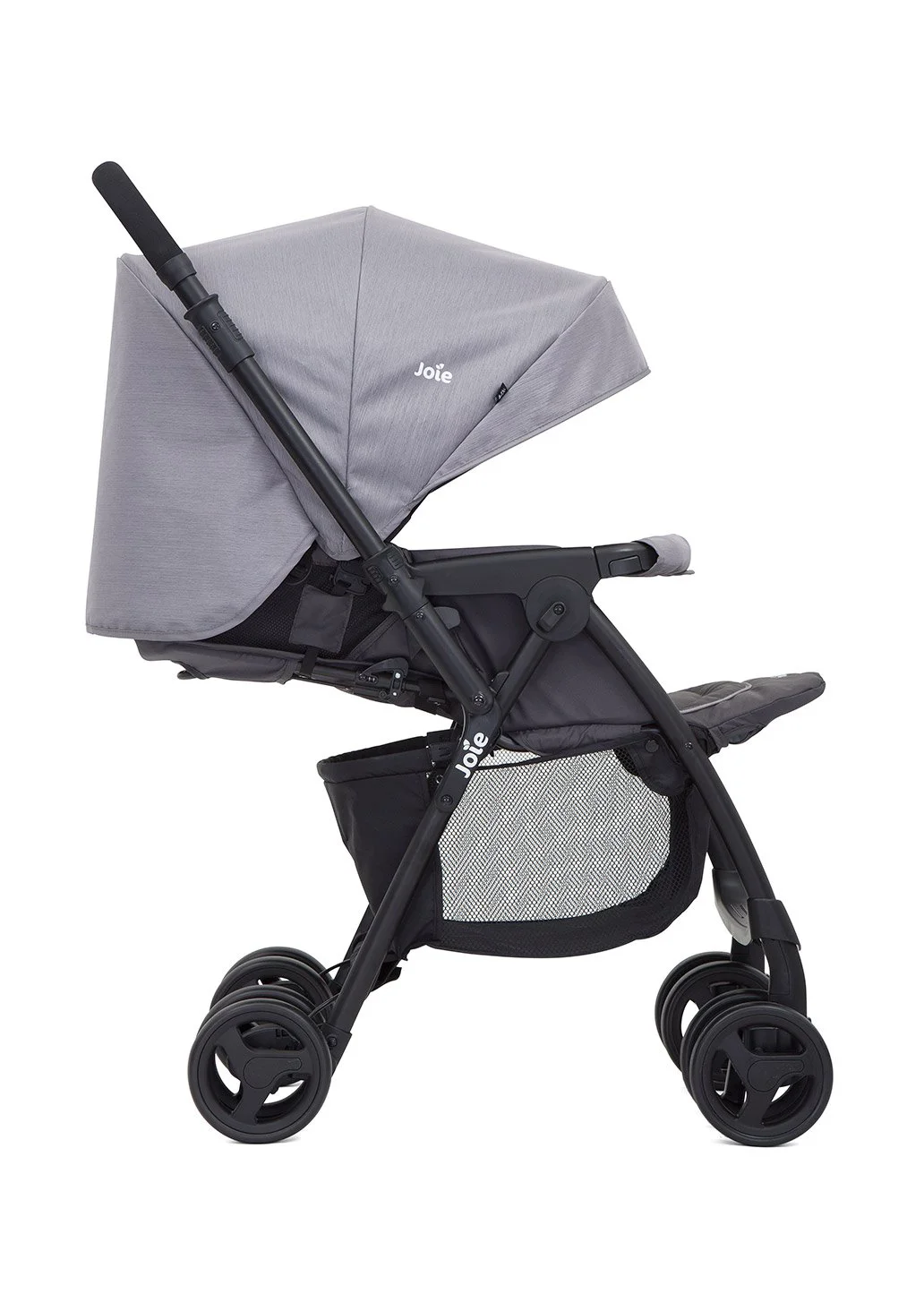 Carucior cu maner reversibil Joie Mirus Dark Pewter foto