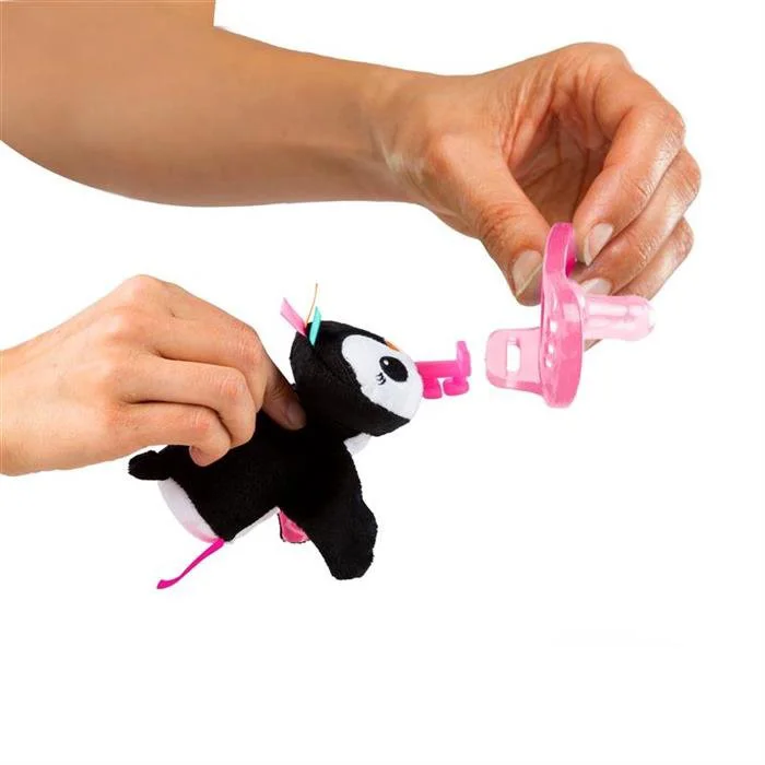 Suzeta Bright Starts Cozy Coos Dlx Pinguin, 2 buc. foto