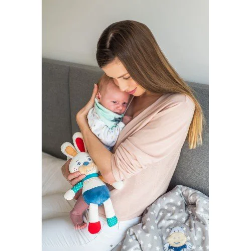 Jucarie de plus BabyOno Iepuras, 34 cm foto