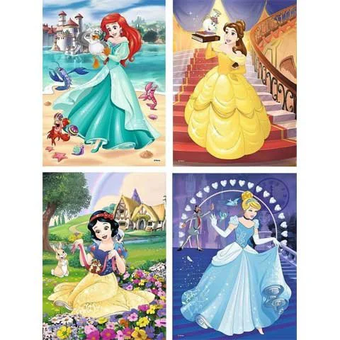 Puzzle miniMaxi Trefl Disney In the Princesses world, 20 piese foto