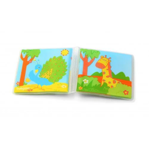 Jucarie-carte cu sunete BabyOno Wild Animals, 15,5x15 cm foto
