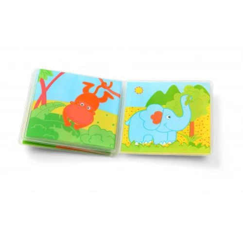 Jucarie-carte cu sunete BabyOno Wild Animals, 15,5x15 cm foto