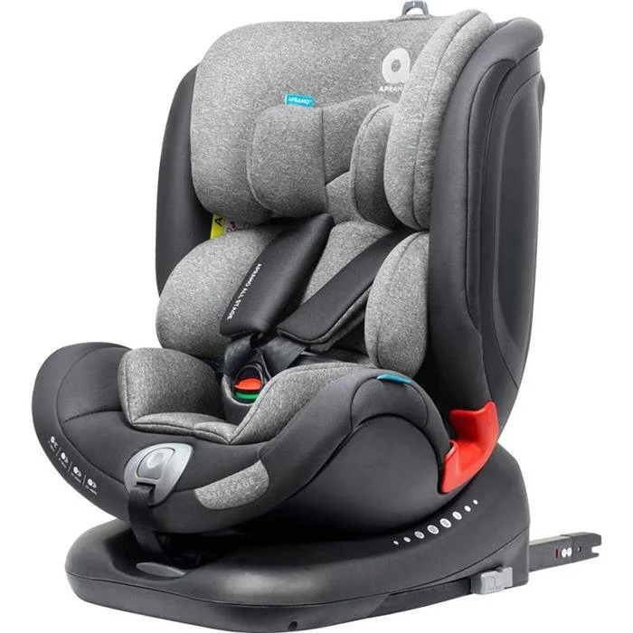 Scaun auto Rotativ cu isofix Apramo All Stage 0-36 kg Satin Silver foto