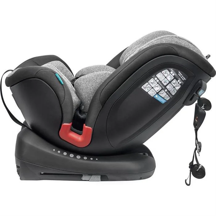 Scaun auto Rotativ cu isofix Apramo All Stage 0-36 kg Satin Silver foto