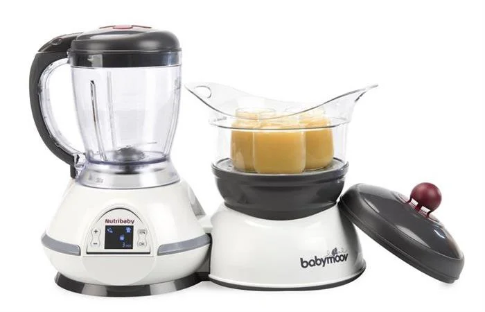 Многофункциональный кухонный комбайн 5 в 1 Babymoov Nutribaby Серый