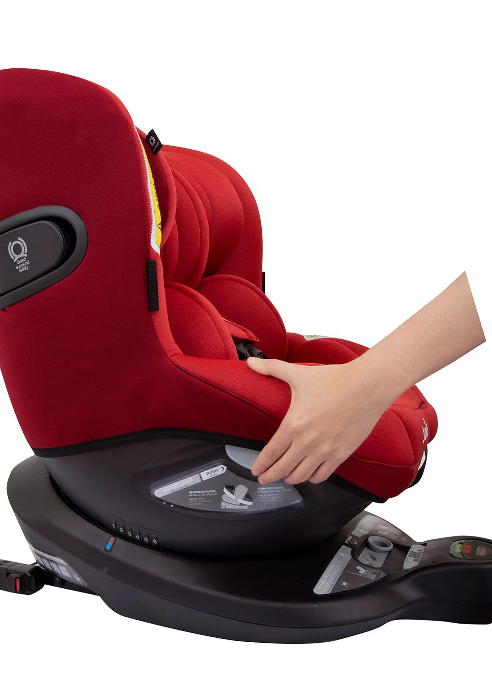 Scaun auto rotativ cu isofix Joie i-Spin 360 Merlot 0-18 kg foto