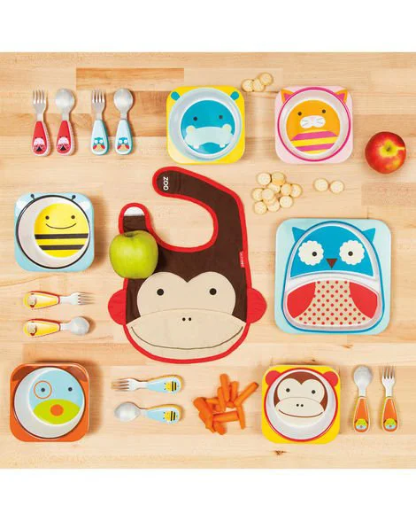 Нагрудник Skip Hop Zoo Обезьяна foto