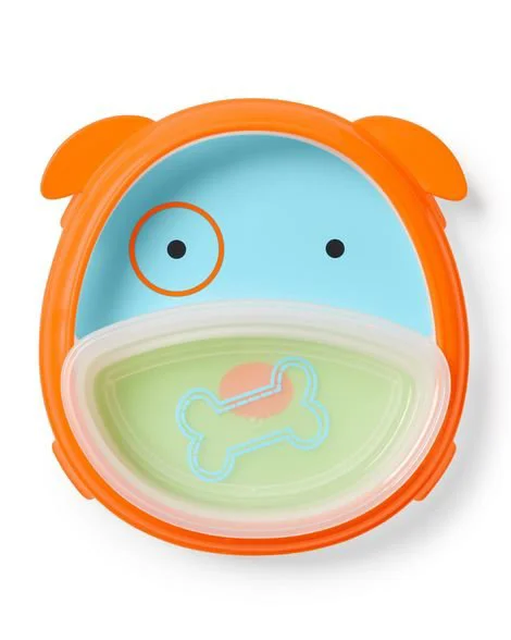 Set Farfurie si Bol Skip Hop Zoo Smart Catelus foto