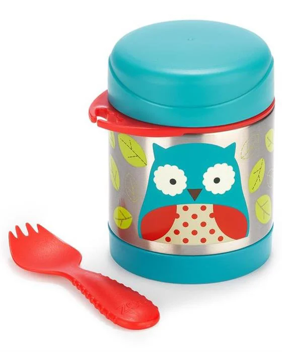Recipient pentru mancare Skip Hop Zoo Bufnita foto