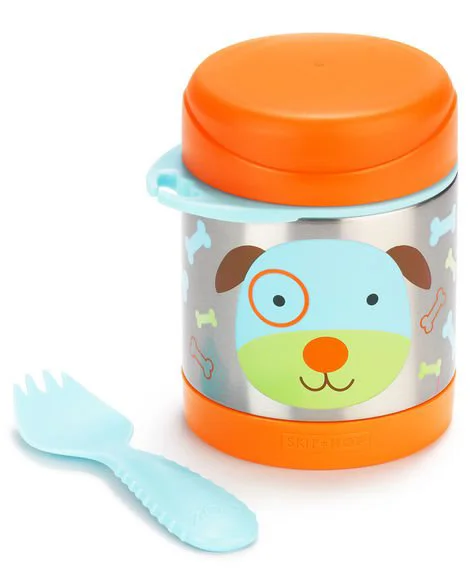 Термос со столовым прибором Skip Hop Zoo Собака foto