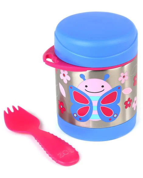 Термос со столовым прибором Skip Hop Zoo Бабочка