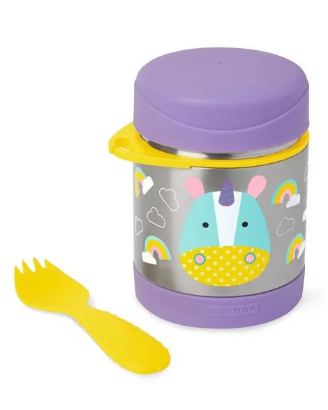 Термос со столовым прибором Skip Hop Zoo Единорог