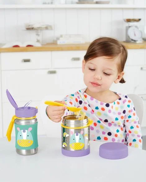 Термос со столовым прибором Skip Hop Zoo Единорог