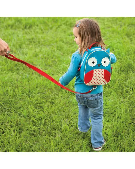 Ghiozdan cu centura de siguranta Skip Hop Zoo Bufnita foto