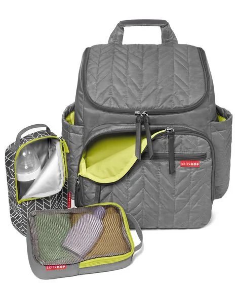 Rucsac pentru mame Skip Hop Forma Grey foto
