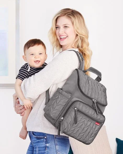 Rucsac pentru mame Skip Hop Forma Grey foto