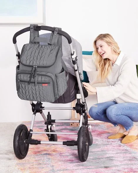 Rucsac pentru mame Skip Hop Forma Grey foto