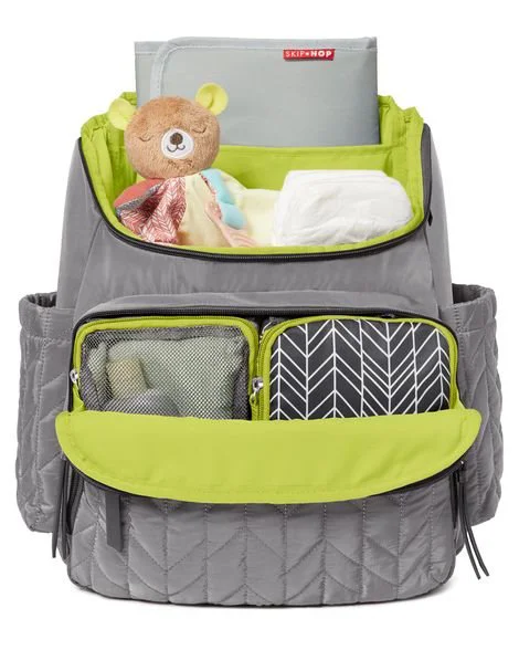 Rucsac pentru mame Skip Hop Forma Grey foto