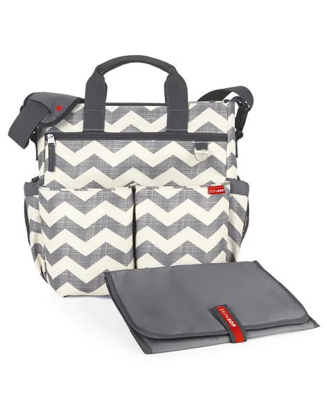 Geanta pentru parinti Skip Hop Duo Signature Chevron foto