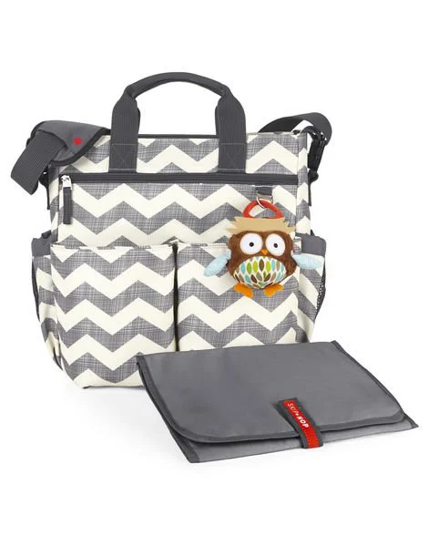 Geanta pentru parinti Skip Hop Duo Signature Chevron foto