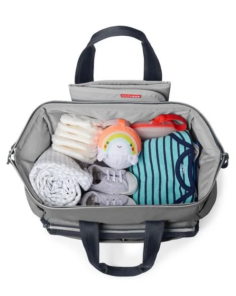 Сумка для мамы Skip Hop Satchel Slate foto