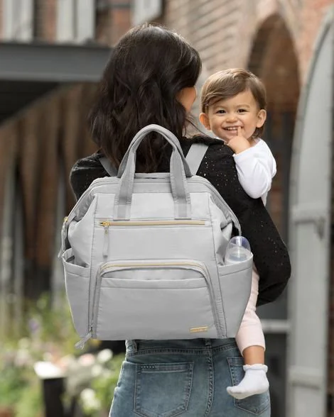 Сумка-рюкзак для мамы Skip Hop Cement foto