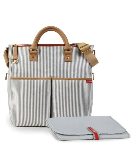 Geanta pentru parinti Skip Hop Duo Editie Speciala French Stripe foto