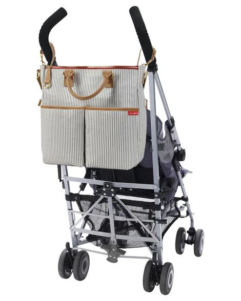 Geanta pentru parinti Skip Hop Duo Editie Speciala French Stripe foto