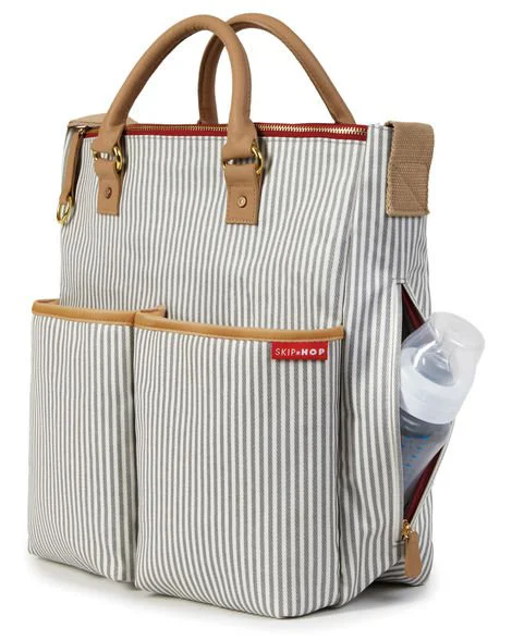 Geanta pentru parinti Skip Hop Duo Editie Speciala French Stripe foto