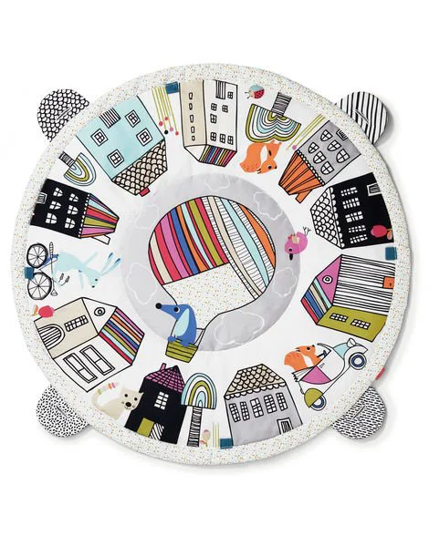 Развивающий игровой коврик Skip Hop Vibrant Village foto