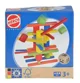 Joc educativ din lemn Eichhorn "Stacking", 37 piese foto