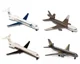Jucarie Majorette Avion de pasageri din metal, 13 cm