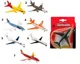 Jucarie Majorette Avion de pasageri din metal, 13 cm