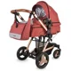 Коляска 3 в 1 Coccolle Ambra Brick-Red