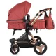 Коляска 3 в 1 Coccolle Ambra Brick-Red
