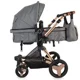 Коляска 3 в 1 Coccolle Ambra Grey