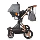 Коляска 3 в 1 Coccolle Ambra Grey