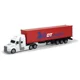 Camion cu remorca Dickie Road Truck, 42 cm foto