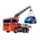 Evacuator cu macara Dickie Air Pump Crane Truck, 31 cm foto
