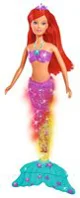 Papusa Simba Steffi "Sirena cu coada magica", 29 cm foto