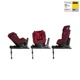 Scaun auto cu isofix Nuna REBL PLUS 360 i-Size 0-18.5 kg Berry
