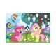 Puzzle+Stickers Trefl Hasbro My Little Pony, 35 piese foto