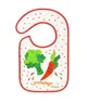 Baveta din bumbac BabyOno "Flavour Explorer" cu strat impermeabil (6+ luni) foto