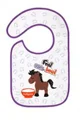 Baveta din bumbac BabyOno "Flavour Explorer" cu strat impermeabil (6+ luni) foto