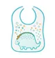Baveta din bumbac BabyOno "I can almost eat myself" cu strat impermeabil (9+ luni) foto