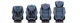 Автокресло с системой Isofix Joie Every Stage FX 0-36 кг Navy Blazer foto